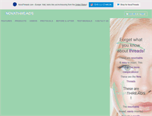 Tablet Screenshot of novathreads.com